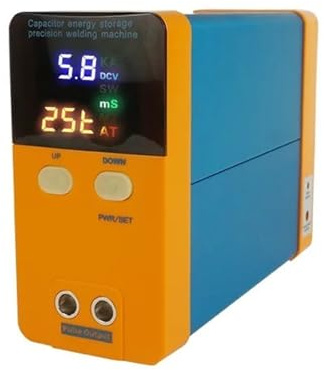 LNHHG Máquina de Soldadura por Puntos 500A, Interruptor de Fuga 801A 801B, no se dispara, Soldador de batería 18650, Almacenamiento de energía, Pulso, níquel Puro(801B)