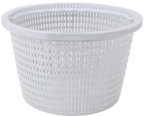 Fuchooky Pool Filter Basket 2 Inch 05280R0200 Universal Skimmer Basket Large Size Filter Basket Replacement with Handle for Swimming Pool