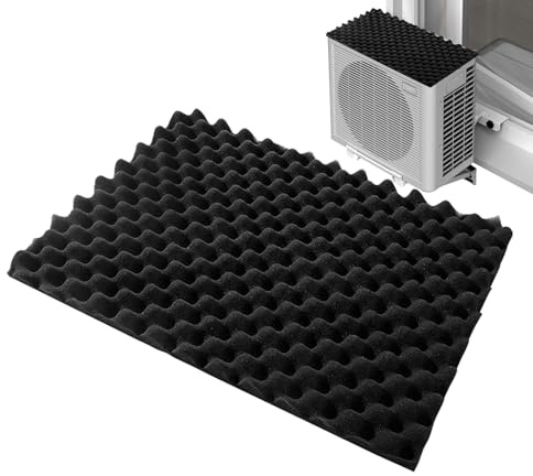 Coussin anti-gouttes AC | Coussin en mousse amovible avec dos magnétique puissant, housse de protection contre la pluie pour éviter les chutes sonores, réducteur de bruit