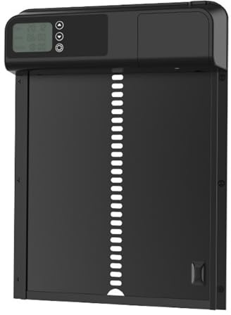 Helautomatisk DöRr Till HöNshus Timer Automatisk Hönshus Dörröppnare Aluminium+ABS Vattentät Intelligent Anti Pinch Induktion Elektrisk Fjäderfäport For Gård SäKer, VäDerbestäNdig, PåLitlig