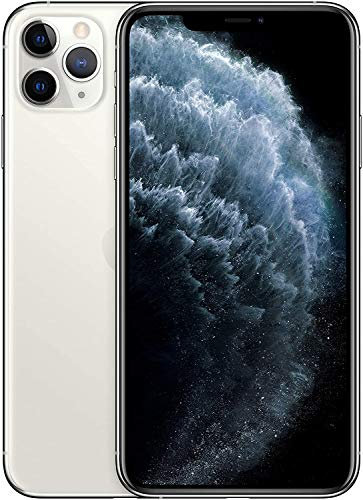 Apple iPhone 11 Pro Max 256GB - Silver - Unlocked (Renewed)