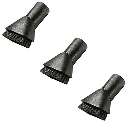 Juego de 3 cepillos de succión compatibles con aspiradoras de agua y polvo Kärcher con ancho nominal DN 35 como 6.903-862.0 para Kärcher, Flex, Hilti y mucho más