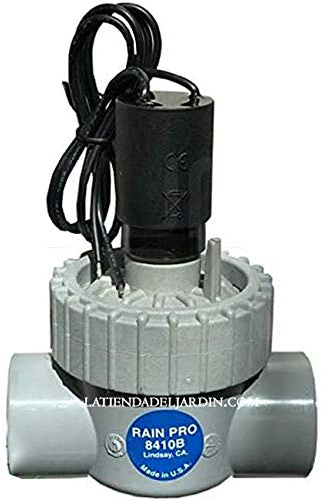 Suinga Electrovalvula de Riego 1 RainPro | Electroválvula Jardin 24V tapa roscada | Valvula de Riego para Programador Electrico
