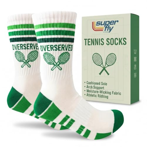 Super Fly Goods Performance Socks Men & Women Novelty Athletic Socks for Sports Golf Tennis Pickleball Yoga Unisex