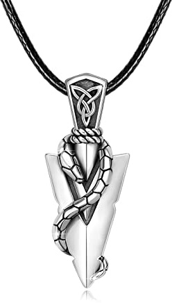 ZIPPICE Schlangenkette Silber 925 Schlange Halskette Gothic Schmuck Punk Geschenke für Damen Herren