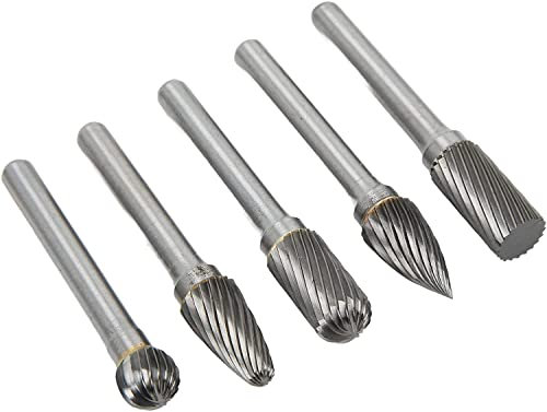 OITTo Die Grinder Bits, Wolframcarbid Grate Set Verschleißfestigkeit Hohe Härte für Metall Polieren Schleifen Gravieren Bohren Schweißen (ACDFG)
