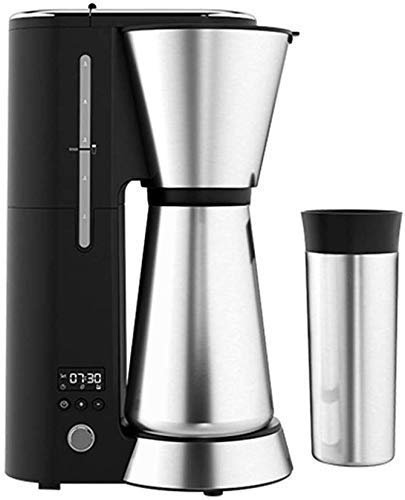 TEmkin Cafetera de Grano a Taza Cafetera Cafetera Inteligente Totalmente automática, cafetera de Goteo programable, Taza de café, con Temporizador, diseño antigoteo