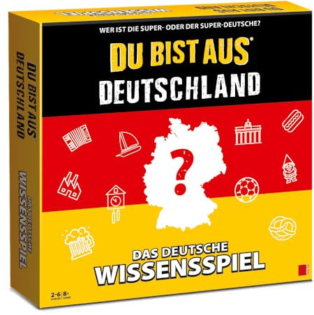 Unique Gaming - Brettspiel - Du bist aus Deutschland - Das deutsche Wissensspiel
