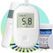 PHARMALUXE Medidor de Glucosa en Sangre, Glucometro, Medidor Glucosa con Tiras, 50x Tiras Reactivas Glucosa, Medidor de Glucosa, Sensor Glucosa Brazo, Medidor Glucosa, Glucómetro, Tiras Glucosa