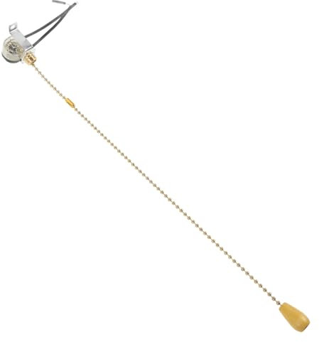 Homoyoyo Lichtzugschalter Mit Zugschnur Für Lampe Zugkette Leuchte Deckenleuchtenzug Wandlichtschalter Zuglichtschalter Fürs Badezimmer Ersatzlampenschalter