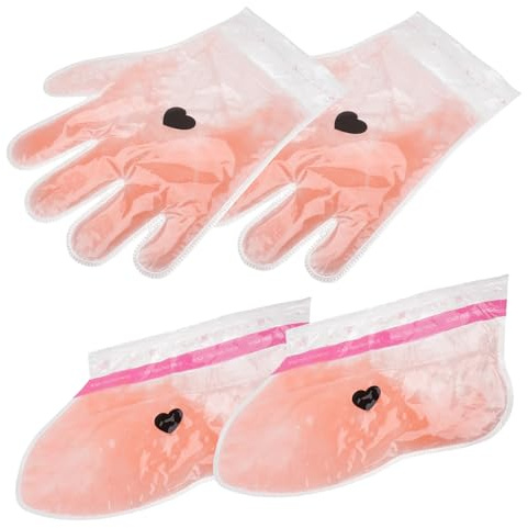 2 Paia Coperte per Trattamento Cera Alla e Coperture per Kit per Paraffina per Adatte per Domestico