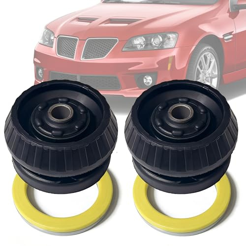 90288206 Front Upper Suspension Shock Strut Mount and Bearing Kit Compatible with Pontiac GTO 2004-2006, G8 2008-2009 Left and Right