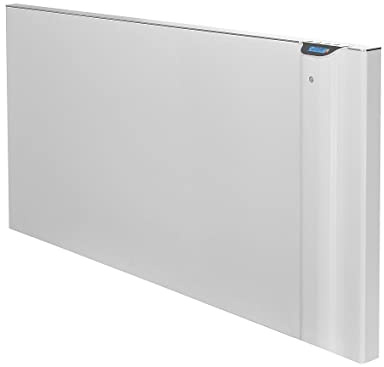 Radialight Klima Dual Therm, Electric Heater/Wall Mounted Radiator, Flat Panel with Timer, Thermostat, 1500W