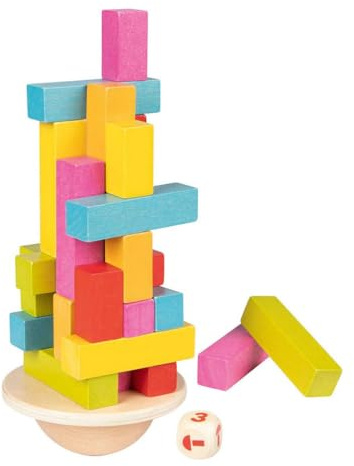 Goki 56795 Balance-Spiel Tanzturm