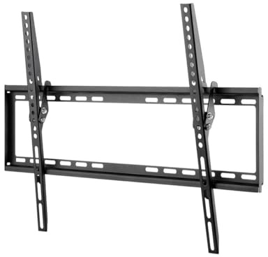 goobay TV-väggfäste lutbar 37–70 tum, ultraplatt 20,5 mm, VESA 600 x 400, upp till 35 kg – Basic TILT L – 49741