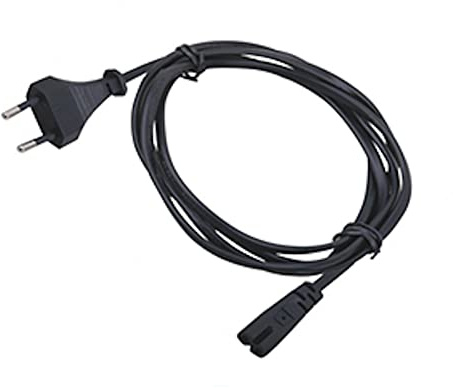 Cavo di alimentazione bipolare H05W-F 2G0.75mm*2m spina 10A