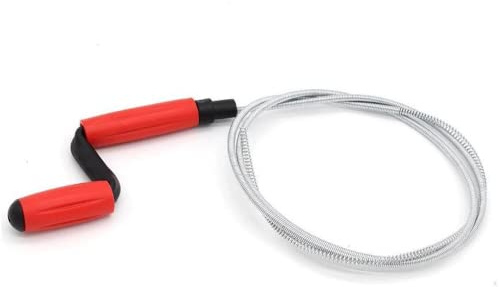 AURSTORE BASA Rohrreinigungswelle - Flexible Spirale mit Kralle - Umweltfreundliche Lösung für hartnäckige Verstopfungen/Abflussspirale/Rohr-Reinigungssspirale ((1 Stück (5 Meter x 5 mm)))