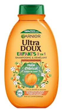 Garnier Ultra Doux Disney King Lion Detangling Shampoo Apricot Kids, 300 ml