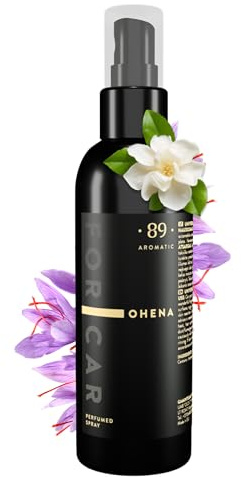 Spray désodorisant voiture 100 ml – Parfum de safran, anti-odeurs puissant, neutraliseur de mauvaises odeurs, anti-tabac, purificateur d’air intérieur longue durée