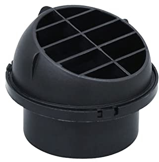 KARFRI Direktional drehbar 42 mm 60 mm 75 mm 90 mm Dieselheizung Standheizung Warmluftauslass Entlüftung (Color : 90mm)