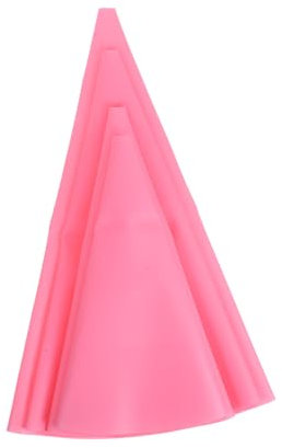 PRETYZOOM Mangas Pasteleras Reutilizables 4 Piezas Eva Antirrotura Rosa