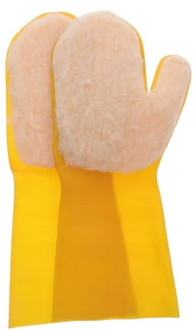 POPETPOP 2pcs Pool Gloves Scrub Mitt Cleaner for Swimming Pools Hot Tubs Spa Latex Material for Easy Manual Use