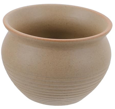 Mikikit Macetero De Gres Maceta De Inodoro Maceta De Flores De Primavera Plantador De Cactus Pequeña Jardinera De Oficina Bote De Bonsai Pequeño De Bonsai Cerámica