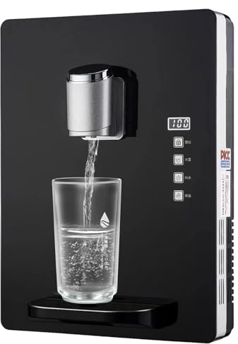 Wall-Mounted Mains Fed Water Cooler Dispenser, 2200W Instant Hot Water Dispenser, Three Seconds Quick Heat, Hot Water 30L/h, Temperature Adjustment, for House Hold/Office