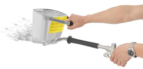 DOPBENT Zementmörtel Spritzpistole, Putzmaschine Putzpistole Verputzmaschine Verputzpistole Trichterpistole für Wände und Decken Malwerkzeug