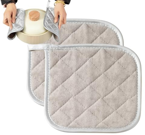 Presine da cucina Set di 2 strofinacci da cucina in stile rustico,