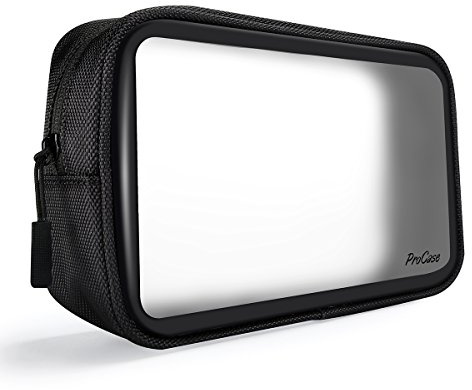 ProCase Gadgets Borsa Elettronica Accessori Organizzatore Attrezzatura da Viaggio Conservazione Custodia per Disco Rigido Topo USB Power Bank Caricabatterie Adattatore di Alimentazione Cordone Spina