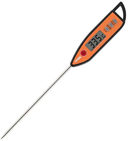 Wine Thermometer,Digital Instant Read Large Font LCD Display with Backlight,Long 16.5cm Stainless Steel Probe Gives Accurate Readings Every Time by Noondl Kitchen