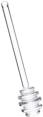 MAGICVOGEL Honiglöffel Glas Honigstab Honig Rührstab Honigheber für Marmelade Honig Sirup15x4x2cm (1)