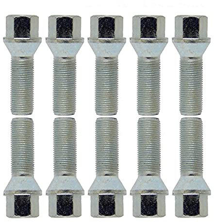 10 Radschrauben Radbolzen Kegelbund M12x1,5 32mm 10-KE121532