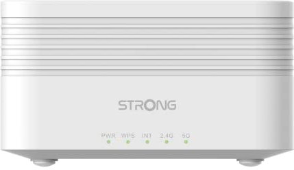 STRONG Atria Wi-Fi Mesh AX3000 Add-On - Amplificador WLAN para Cobertura y Velocidad de Superficie, Wi-Fi 6, Doble Banda, Punto de Acceso y enrutador, expansión