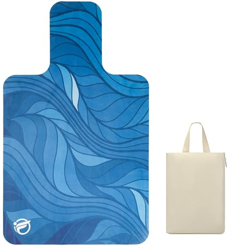 jooeer Pilates Reformer Matte, Anti-Rutsch Portable Yoga Workout Zubehör Home Gym Übung Maschine Ausrüstung Abdeckung Pad, Schweiß Absorbierend, Faltbar, Hygienisch, 96x56 cm