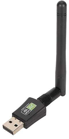 Dongle WiFi de Doble Banda de 600Mbps Adaptador WiFi USB 2.0 de Antena única Modo Ap, Compatible con Win 10, 8, 7, Vista, XP, OS X Laptop,