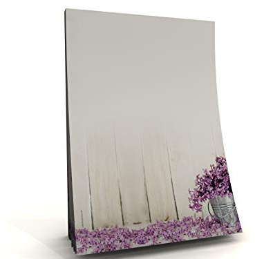 dirxbuschinger Notizblock A5 | Sommer Frühling Blumen Motivpapier Block | Fleur de Savon | 50 Blatt, 90g/qm | Schreibnotizblock | Notizblock | Schreibblock A5 | Paperandpicture (2)
