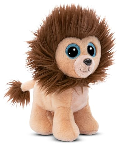 NICI Kuscheltier GLUBSCHIS Löwe Cliff 15cm beige - Stofftier aus weichem Plüsch, niedliches Plüschtier zum Kuscheln und Spielen, für Kinder & Erwachsene, tolle Geschenkidee - 49697