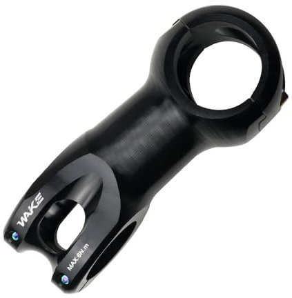 BESNIN Cykelstyre Svart MTB-ram Drop 10 Grader 31,8 mm 45 mm/60 mm/70 mm/80 mm/90 mm/100 mm/110 mm/120 mm mountainbike styrstång för cykel aluminium (droppe 10 grader, 80 mm)