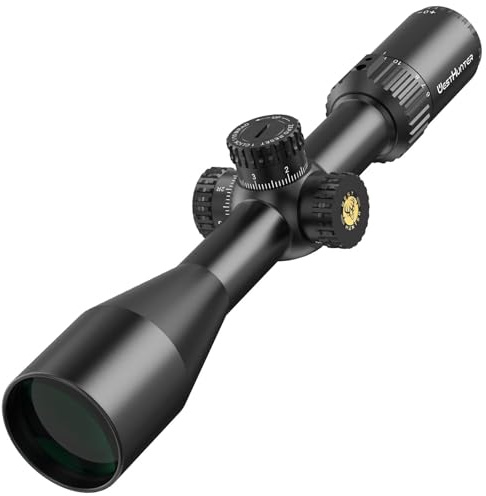 WestHunter Optics WHT-C 6-24X50 SF Zielfernrohr, 30mm Rohr Zweite Bildebene 1/10 MIL Präzisions-Schießzielfernrohr