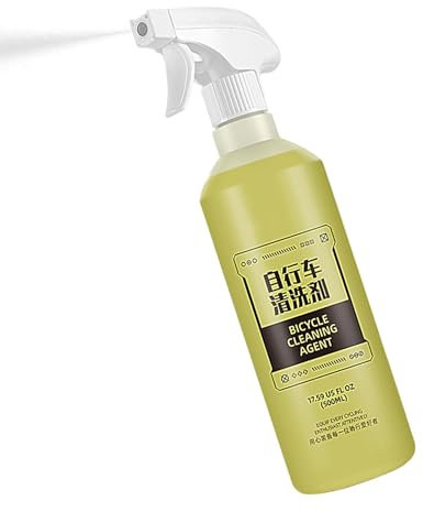 Spray de nettoyage de chaîne | Spray nettoyant professionnel pour vélo | Agent nettoyant puissant pour vélos, convient à les types de vélos