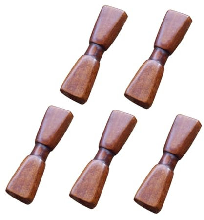 Zerodeko 5 Pièces Supports à Baguettes Bois Repose-Baguettes Porte-Baguettes Repose-Baguettes Bois Support Repose-Baguettes Repose-Baguettes Porte-Baguettes