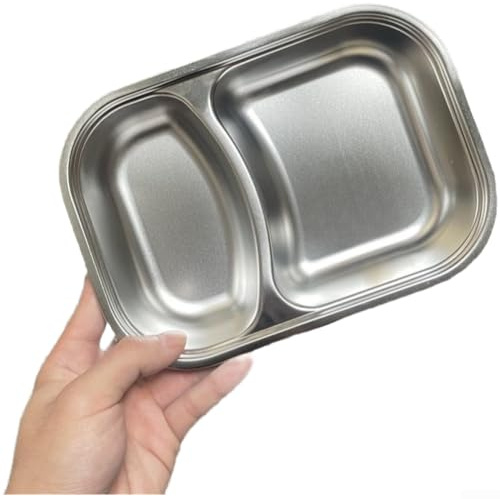Assiette Divisée Enfant 22cm Anti-Déversement Assiette Divisée
