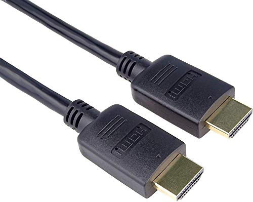 PremiumCord Cavo M/M Certificato HDMI 2.0B Ad Alta velocità 4K, 18 Gbps con Ethernet, Compatibile Video 4K@60Hz, Deep Color, 3D, Arc, HDR, Dolby TrueHD, Connettori Placcati Oro, Nero, 3 m