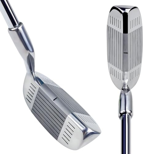 MYKUJA Zwei-Wege-Chipper Golfschläger | Golfhacker für Damen und Herren | Edelstahl-Golfkeil für Links- und Rechtshänder | 35-Grad-Zwei-Wege-Chipper