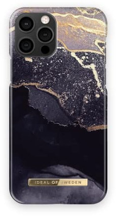 IDEAL OF SWEDEN. Magnetische Handyhülle kompatibel mit Magsafe für einfaches Magsafe kabelloses Laden. Stilvolle iPhone-Hülle, kompatibel mit iPhone 12/12 Pro (Golden Twilight)