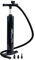 Vango AirBeam Tent Pump Manual High Pressure 10PSI For Inflatable Tents & Awnings - Built-in Pressure Gauge, Multiple Nozzle Adaptors for Wide Range of Inflatables, Airbeds, Furniture (Single Action)