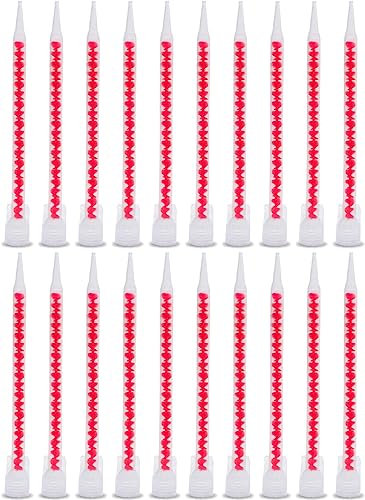 ANZHUO Lot de 20 buses de mélange à double baril pour pistolet époxy 200 ml et 400 ml