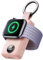 JOYROOM 2000 mAh Chargeur Apple Watch Portable, Chargeur Magnétique Compatible avec Apple Watch Series 10/9/8/7/6/5/SE/4/3/2/UItra 2/Ultra (Rose)